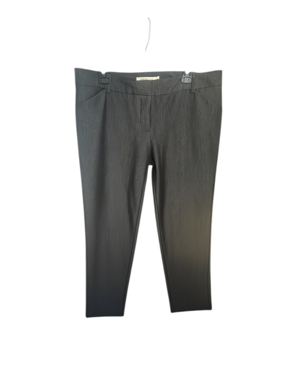 Centre Ville Paris Heather Gray Dress Pants Size 14 Tall Career Trousers 35" Ins